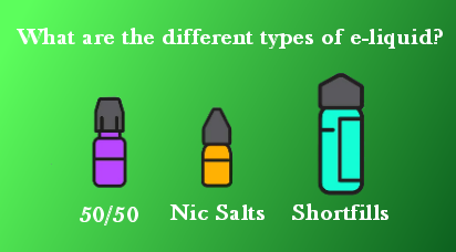 different el;iquids