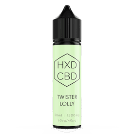 Hxd Twister Lolly 50ml CBD E-Liquid - The Herbalist Company